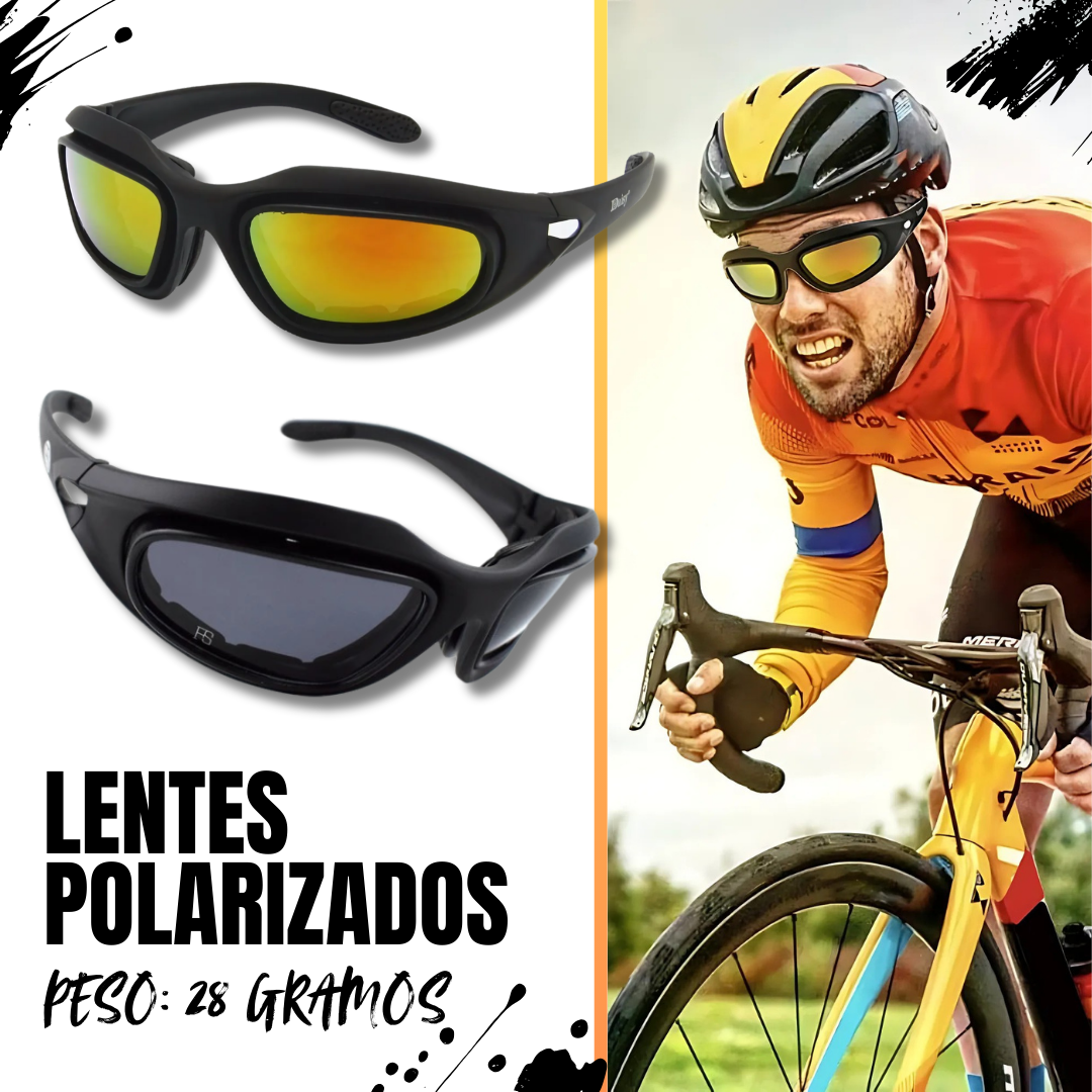 Gafas - ProShield Rider™ -Polarizadas Intercambiables de Alto Rendimiento