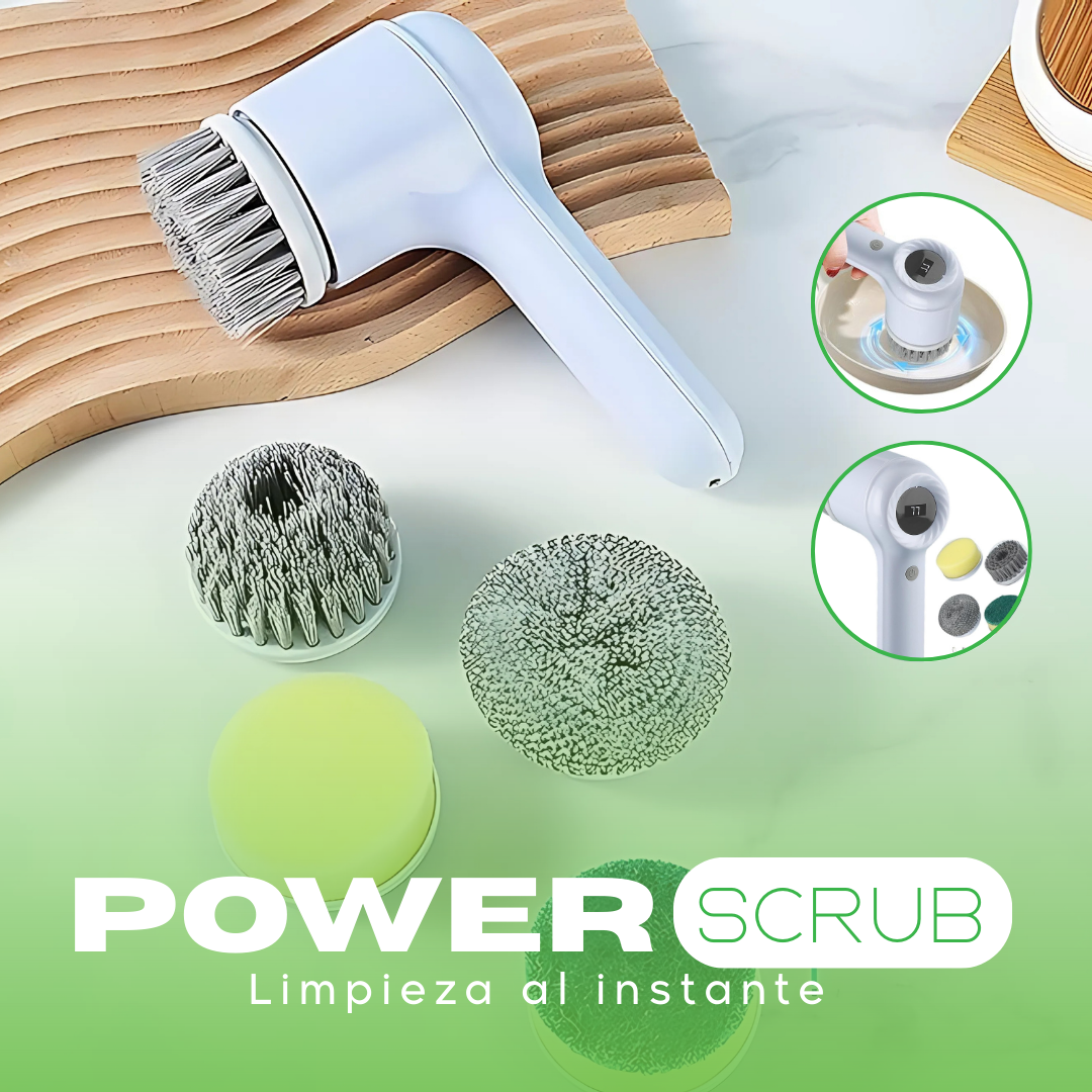PowerScrub™ 5 en 1 Eléctrico